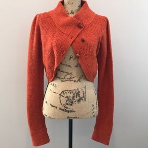 Anthro Charlie & Robin cropped cardigan